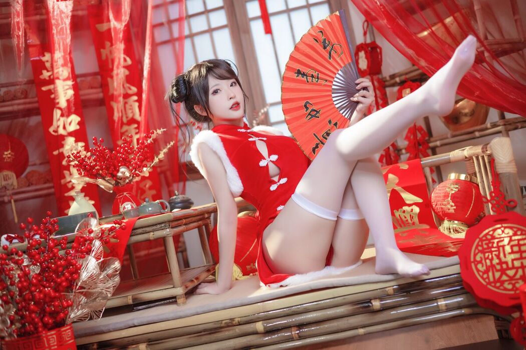 Coser@清水由乃 &#8211; 新年旗袍