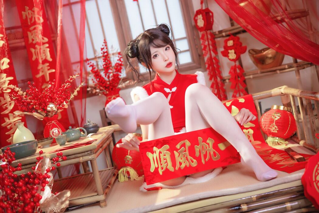 Coser@清水由乃 &#8211; 新年旗袍