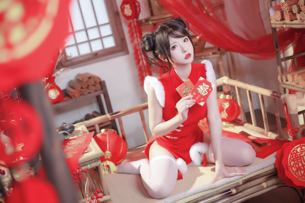 Coser@清水由乃 &#8211; 新年旗袍