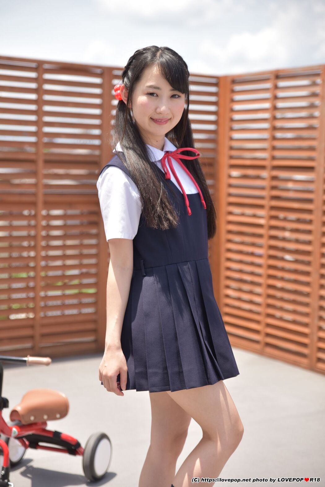 [DGC] NO.699 Sayaka Himegino Himekino Sayaka Uniform Beautiful Girl Heaven
