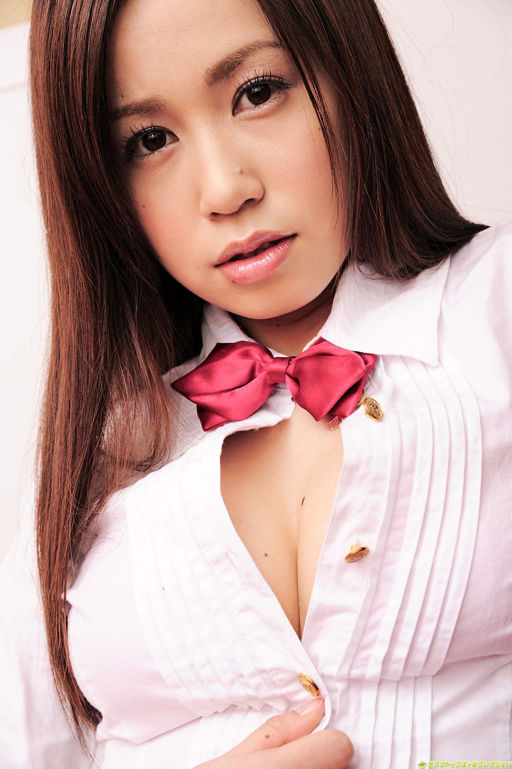 [DGC] NO.932 Kana Houjyou Hojo Kana: Uniformed beautiful girl heaven