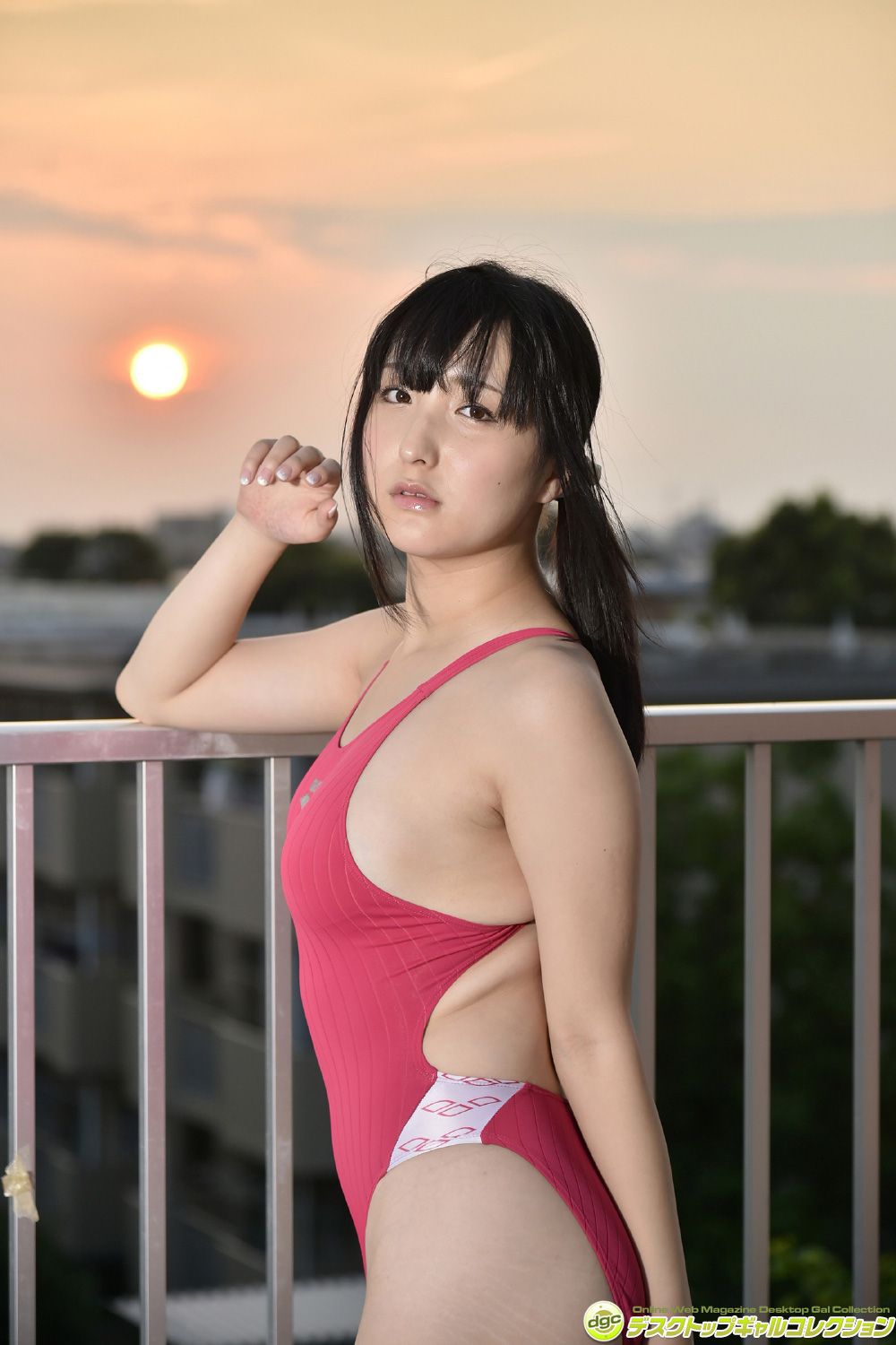 Satoshi Hirano << Orthodox beautiful girl with long black hair and clear skin! >> [DGC] NO.1214