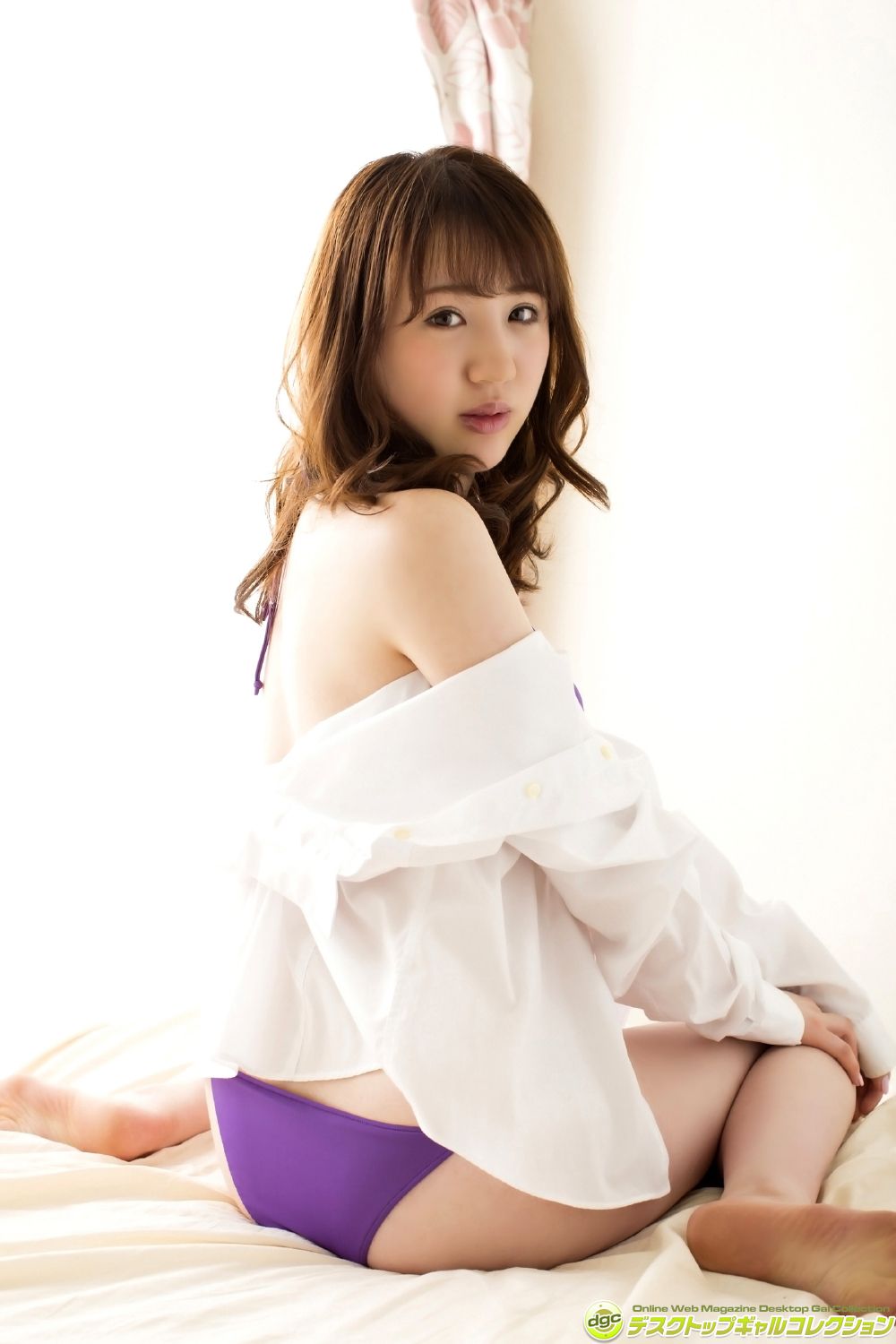 Moriyama Yui "バレエの特技を活かしたsoftness, self-slow 19 years old" [DGC]