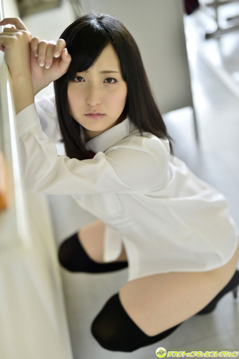 Satoshi Hirano << Orthodox beautiful girl with long black hair and clear skin! >> [DGC] NO.1214