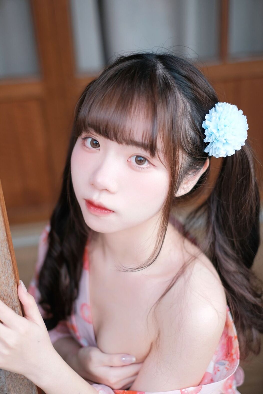 Coser@可可小白兔 – 夏日浴衣 純慾粉嫩少女