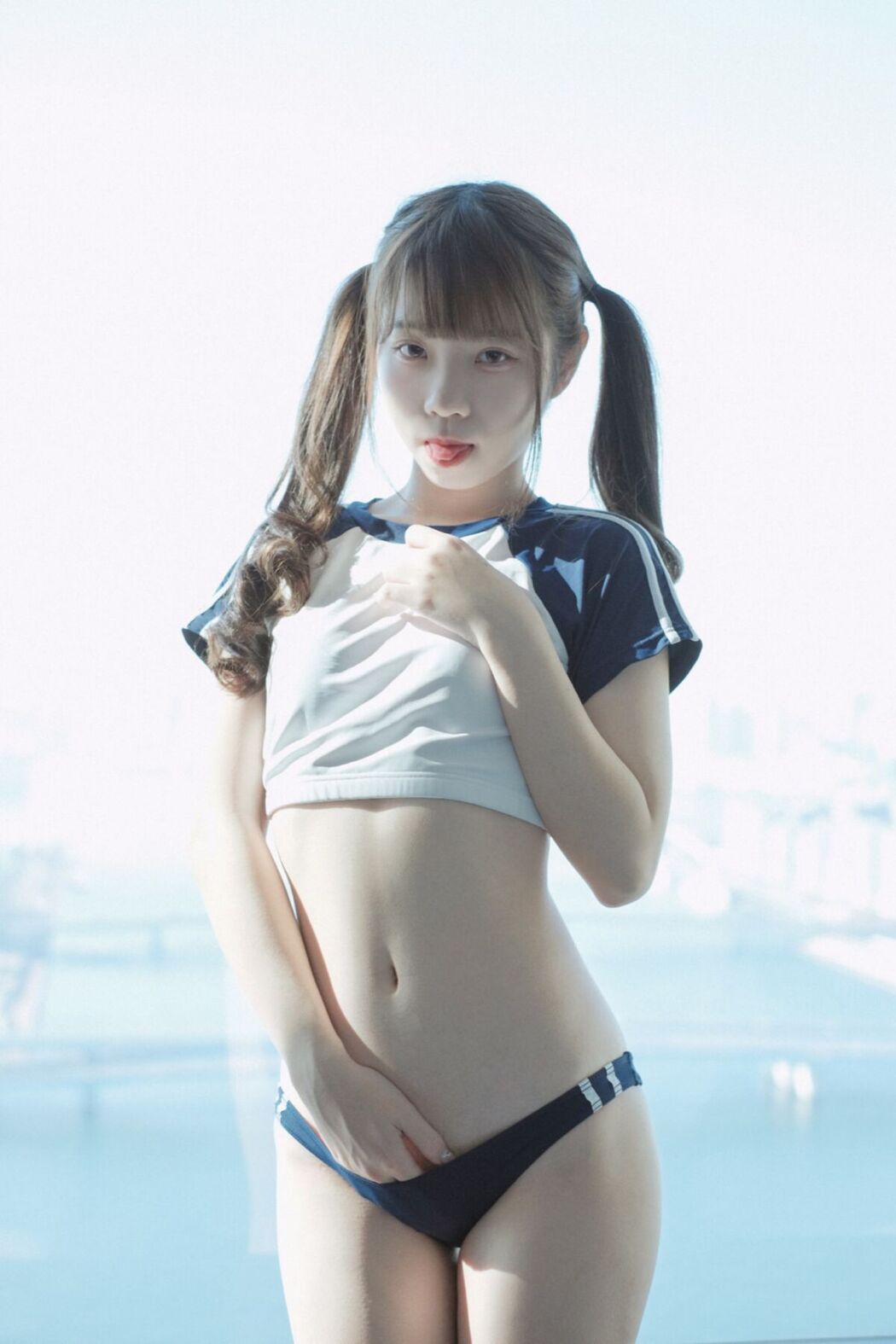 Coser@可可小白兔 – 情人節の禮物 體操服少女