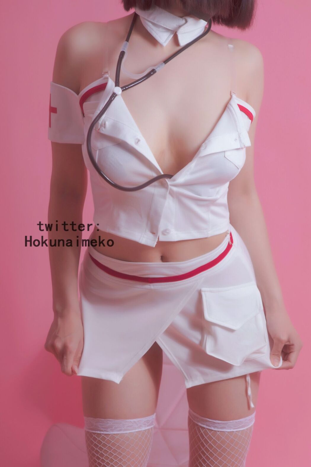 Coser@北乃芽子 Hokunaimeko – オリジナルコスプレ 看病してあげるよ
