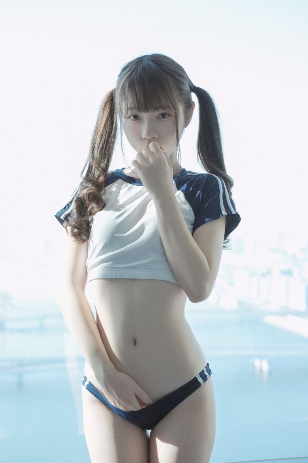 Coser@可可小白兔 – 情人節の禮物 體操服少女