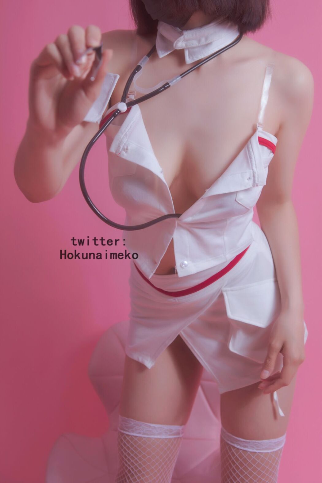 Coser@北乃芽子 Hokunaimeko – オリジナルコスプレ 看病してあげるよ