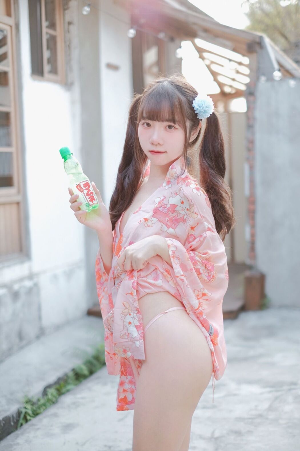 Coser@可可小白兔 – 夏日浴衣 純慾粉嫩少女