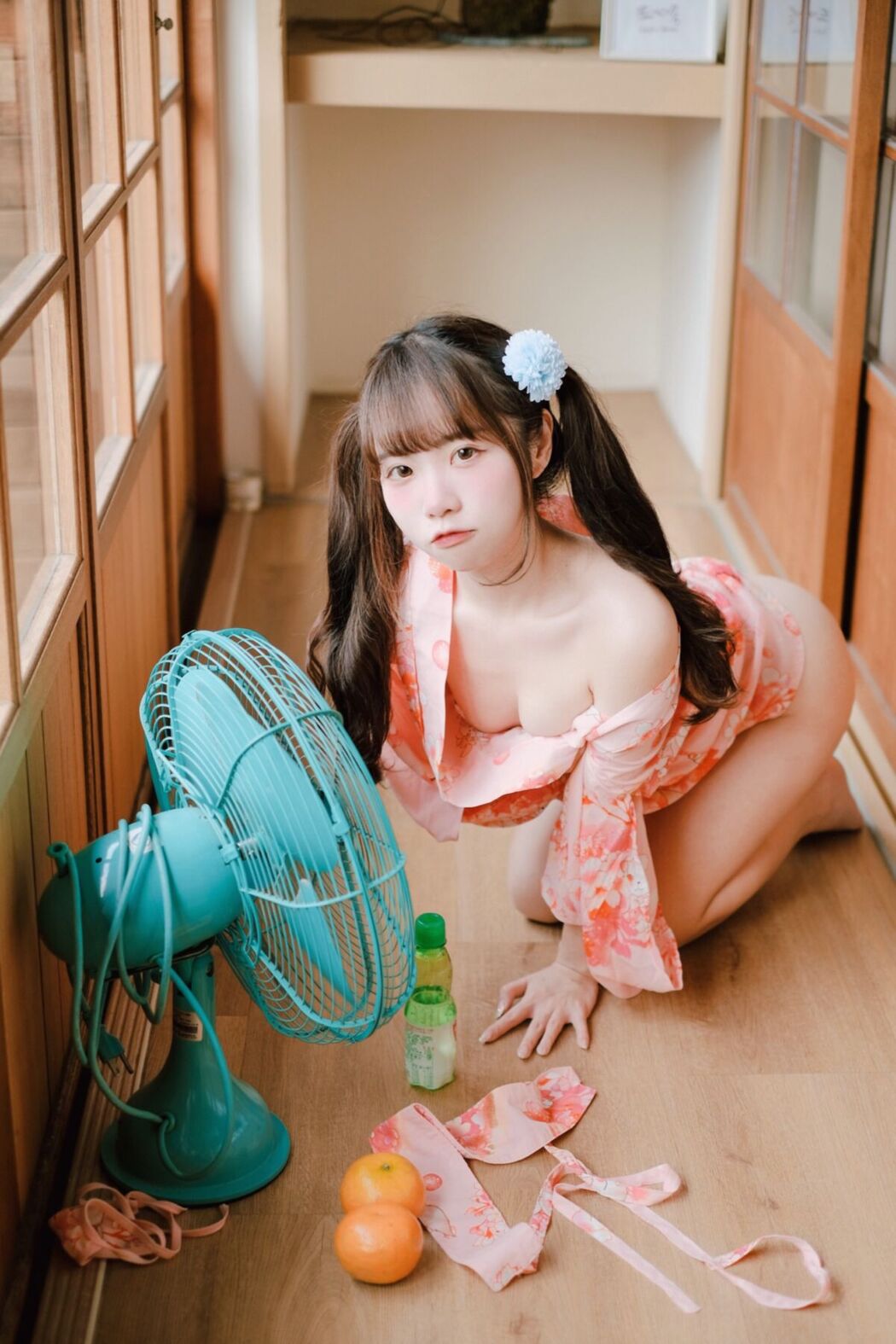 Coser@可可小白兔 &#8211; 夏日浴衣 純慾粉嫩少女