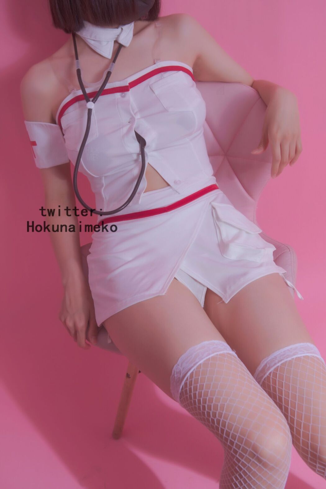 Coser@北乃芽子 Hokunaimeko – オリジナルコスプレ 看病してあげるよ