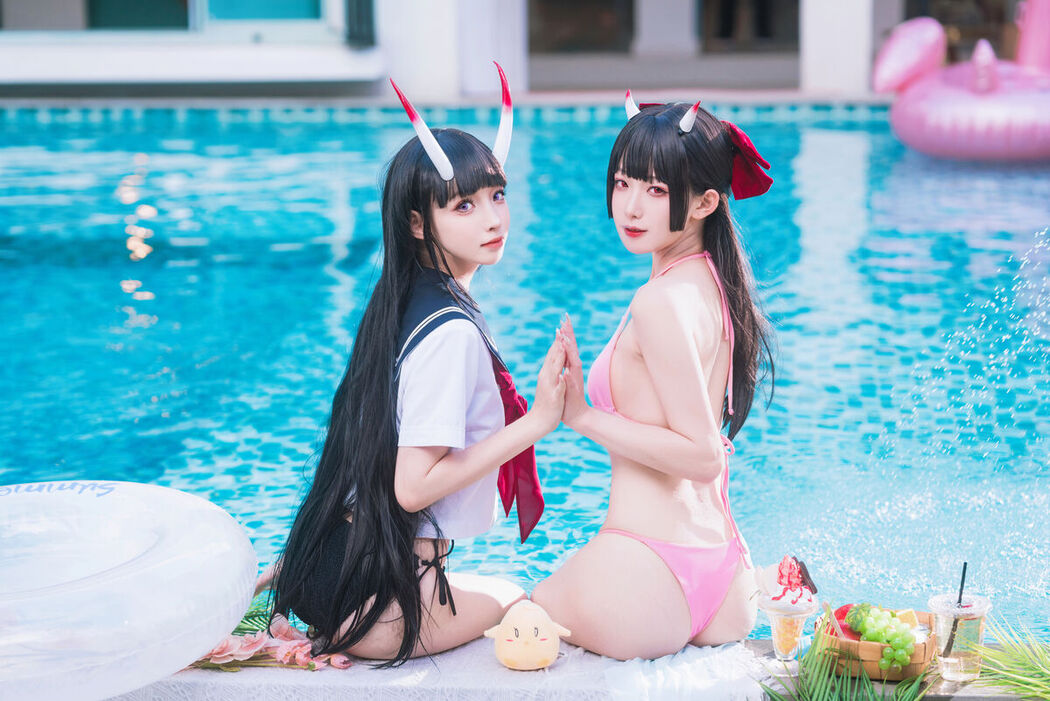 Coser@封疆疆v And 祖木子 &#8211; 能代x酒匂泳装