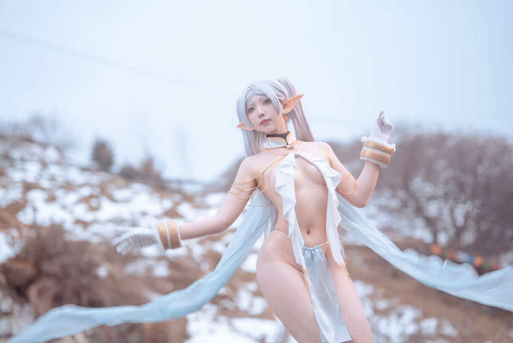 Coser@小和甜酒 And 橙风千雅 &#8211; 雪山 菲伦 And 芙莉莲