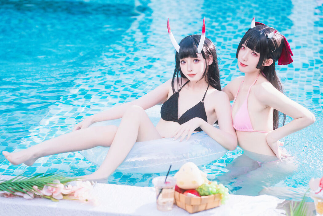 Coser@封疆疆v And 祖木子 &#8211; 能代x酒匂泳装