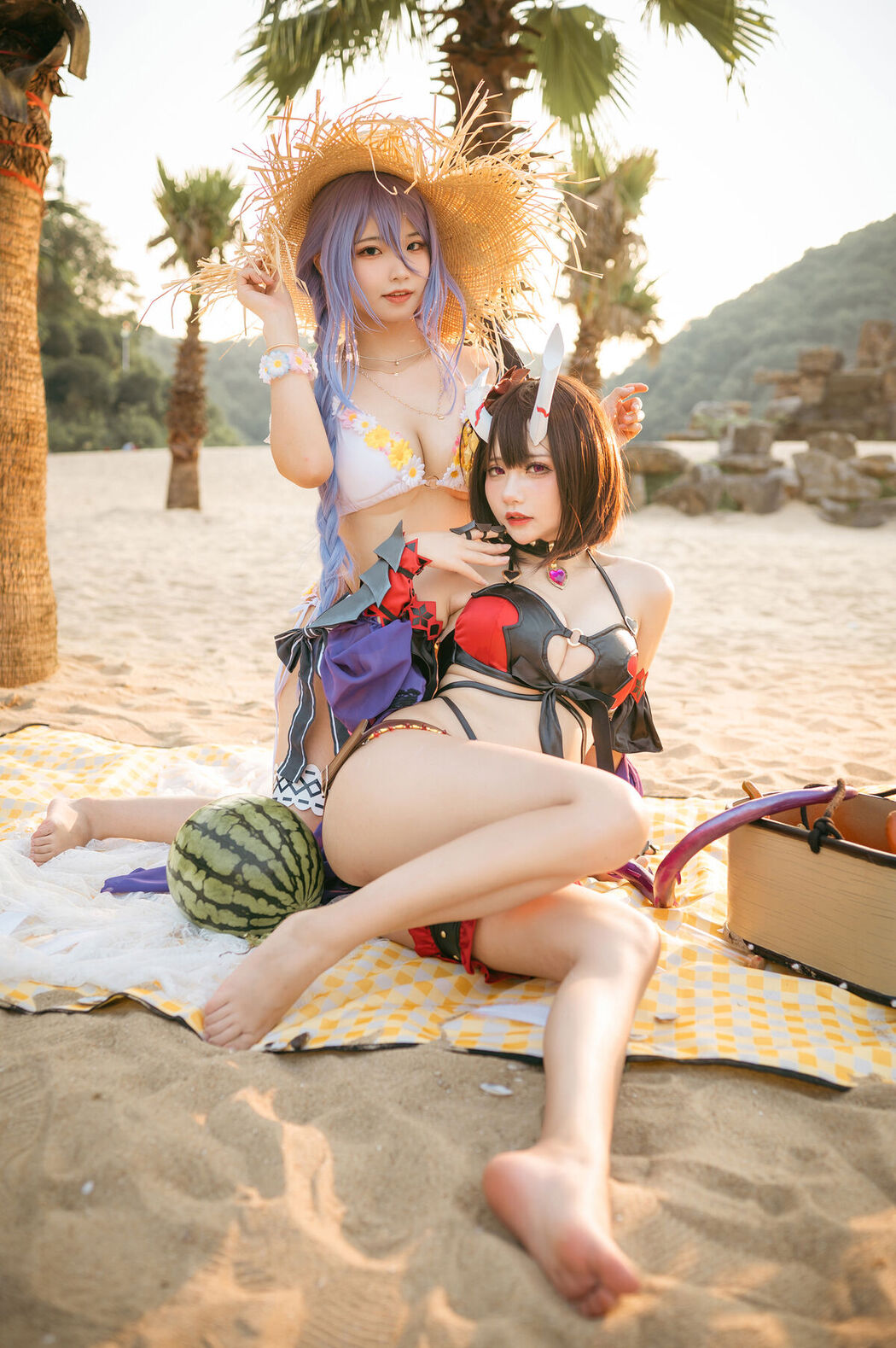 Coser@是一只熊仔吗 And 伊喵君Nya &#8211; 公主连结 静流x惠理子