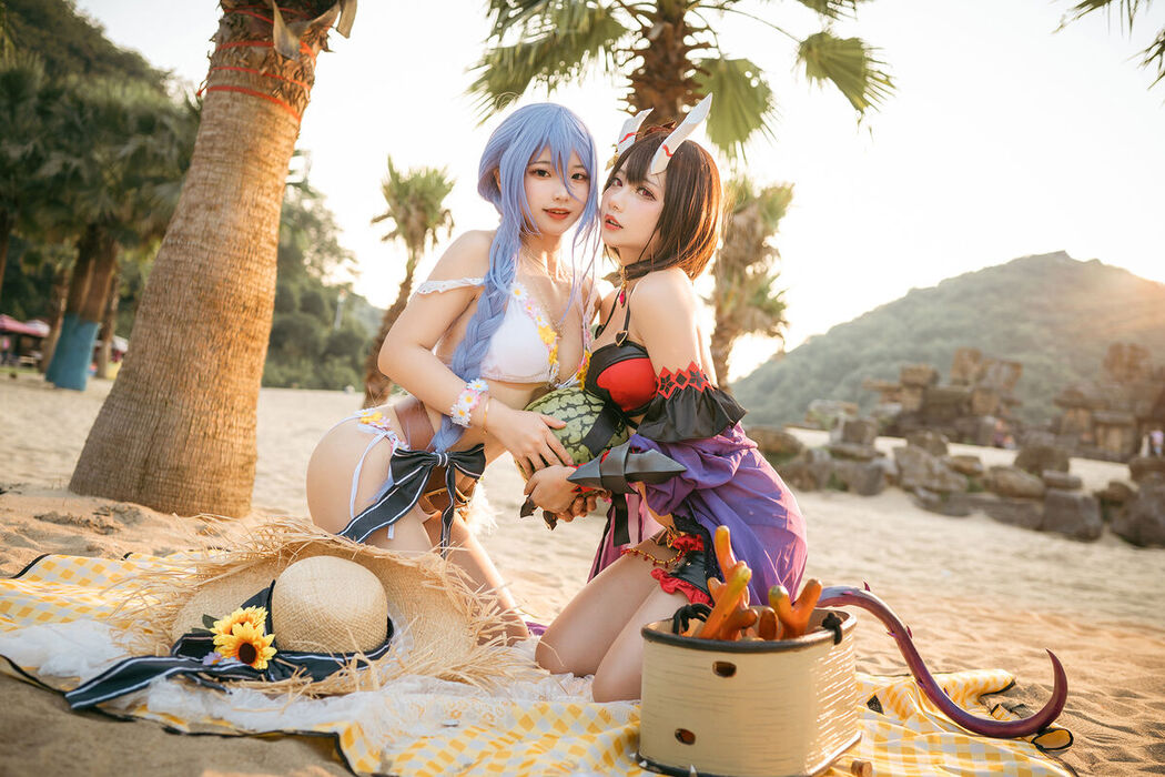 Coser@是一只熊仔吗 And 伊喵君Nya &#8211; 公主连结 静流x惠理子