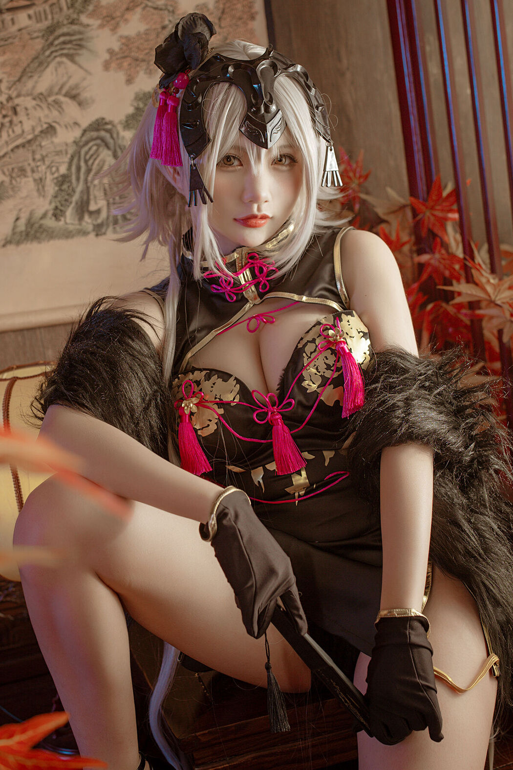 Coser@是一只熊仔吗 – 黑贞 同人旗袍 Cover Photo