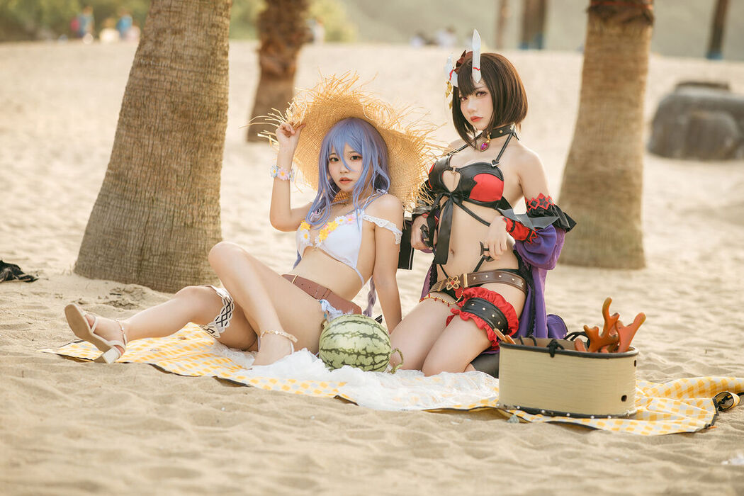 Coser@是一只熊仔吗 And 伊喵君Nya &#8211; 公主连结 静流x惠理子