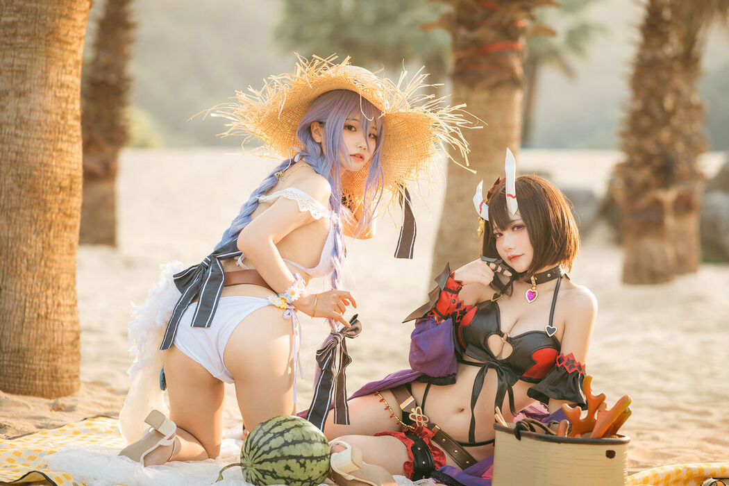 Coser@是一只熊仔吗 And 伊喵君Nya &#8211; 公主连结 静流x惠理子