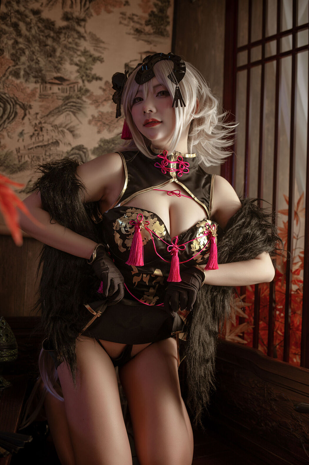 Coser@是一只熊仔吗 &#8211; 黑贞 同人旗袍