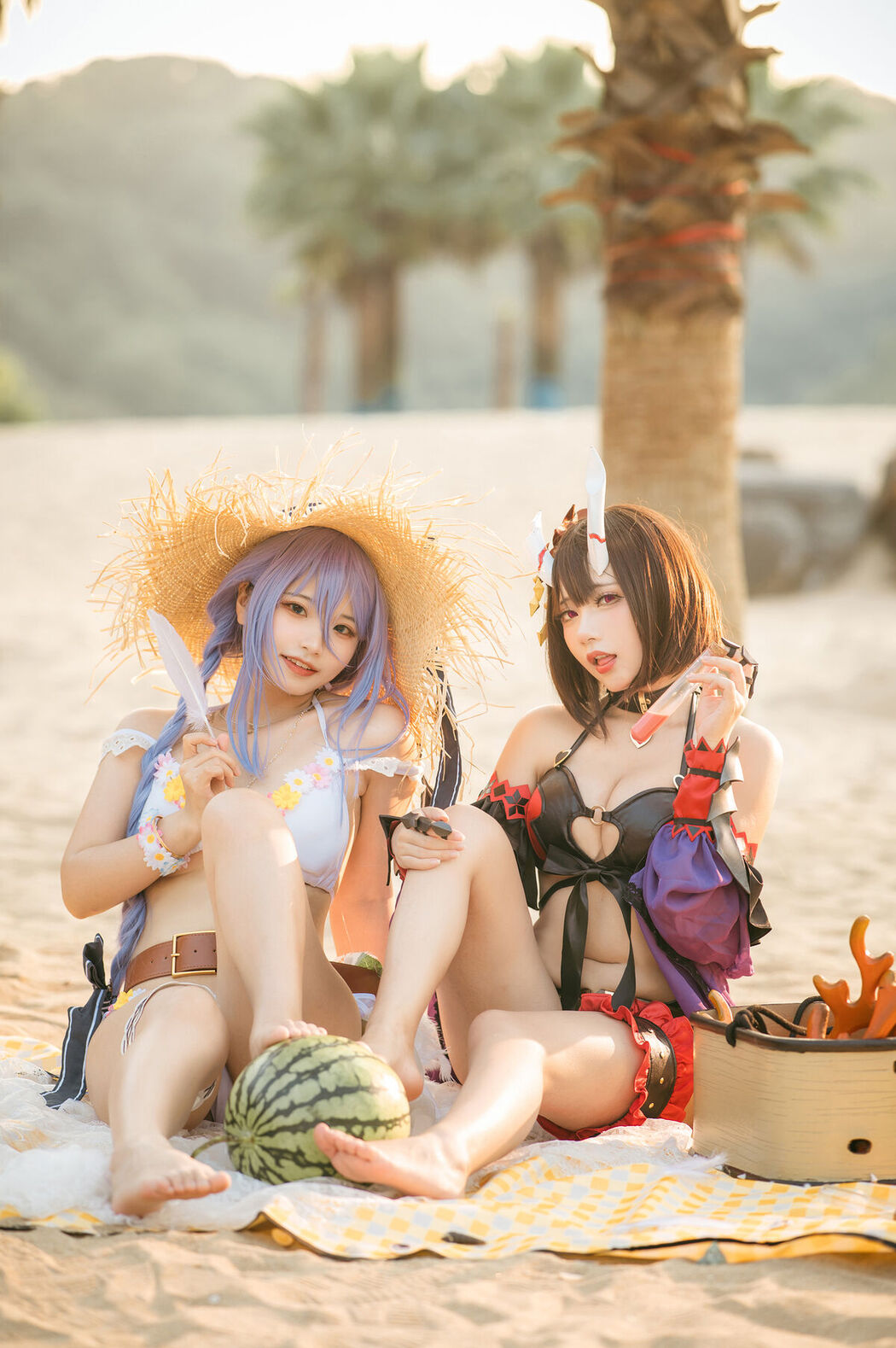 Coser@是一只熊仔吗 And 伊喵君Nya &#8211; 公主连结 静流x惠理子