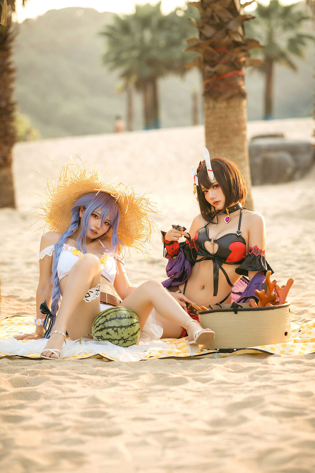 Coser@是一只熊仔吗 And 伊喵君Nya &#8211; 公主连结 静流x惠理子