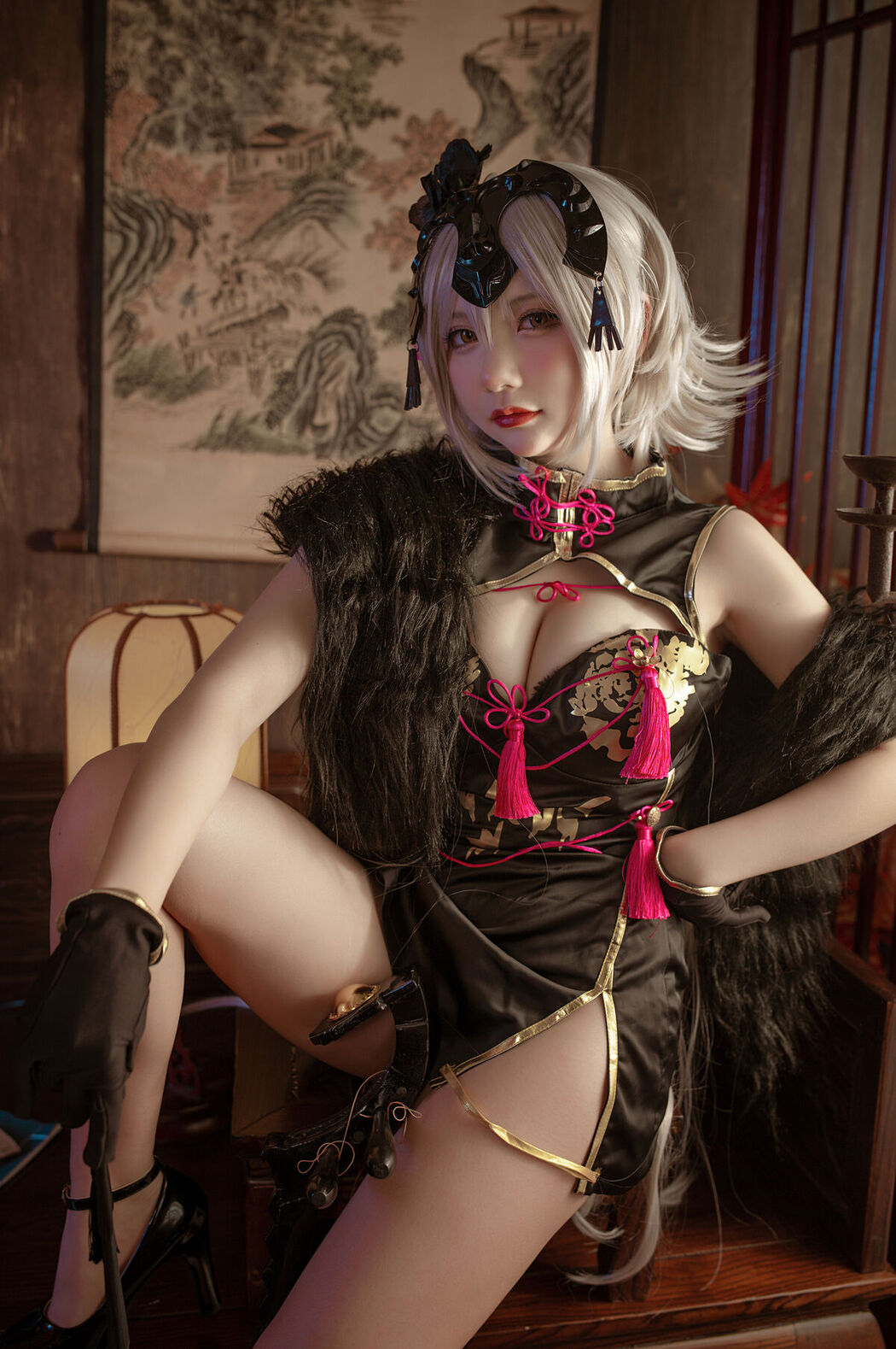 Coser@是一只熊仔吗 &#8211; 黑贞 同人旗袍