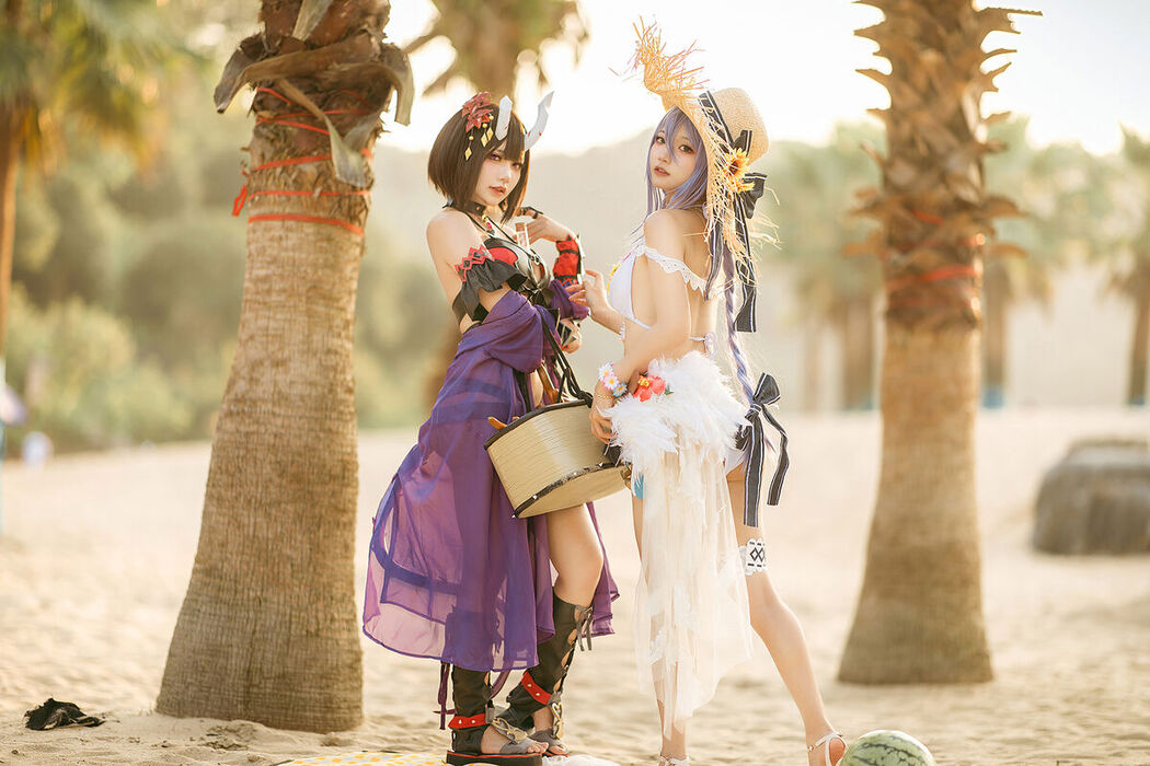 Coser@是一只熊仔吗 And 伊喵君Nya &#8211; 公主连结 静流x惠理子