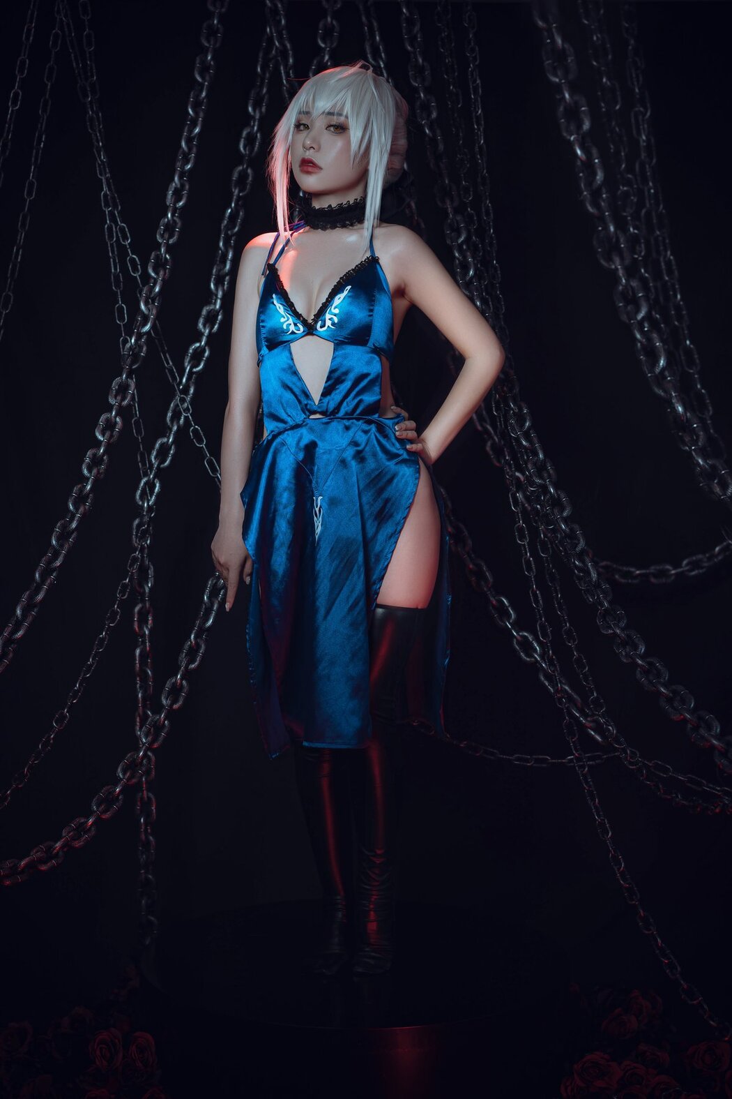 Coser@爆机少女喵小吉 Nekokoyoshi – Fate Stay Night 黑呆 Part1