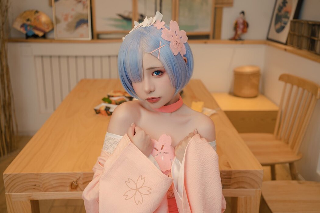 Coser@爆机少女喵小吉 Nekokoyoshi And 金鱼kinngyo &#8211; 从零开始的女体盛宴 Part1