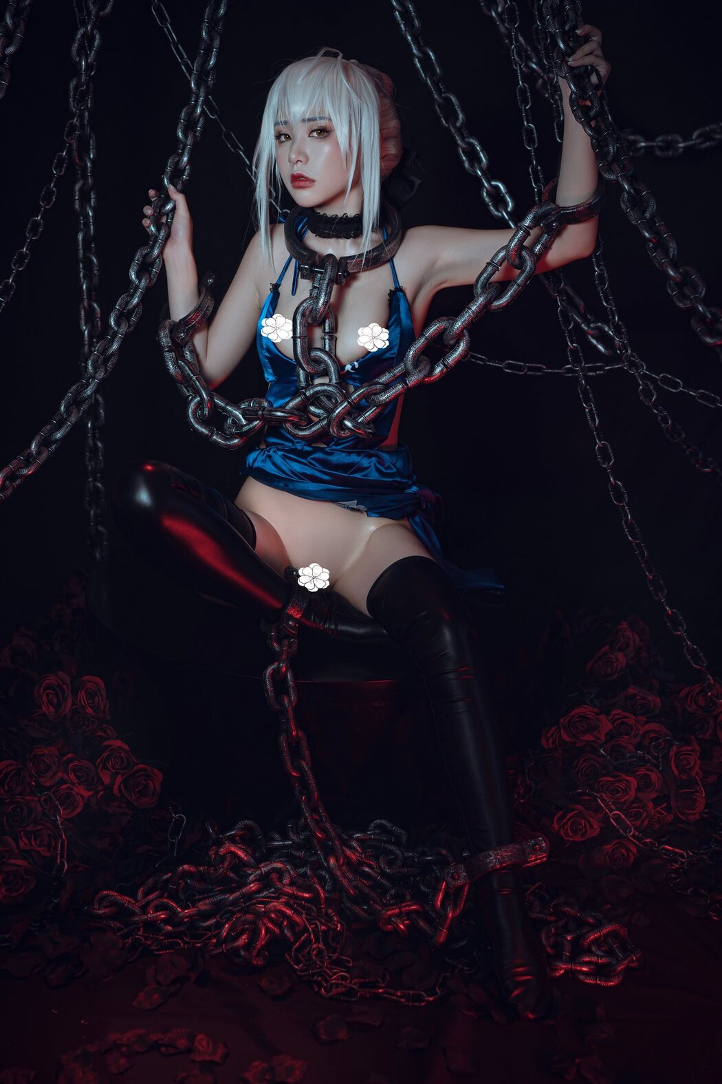 Coser@爆机少女喵小吉 Nekokoyoshi – Fate Stay Night 黑呆 Part2