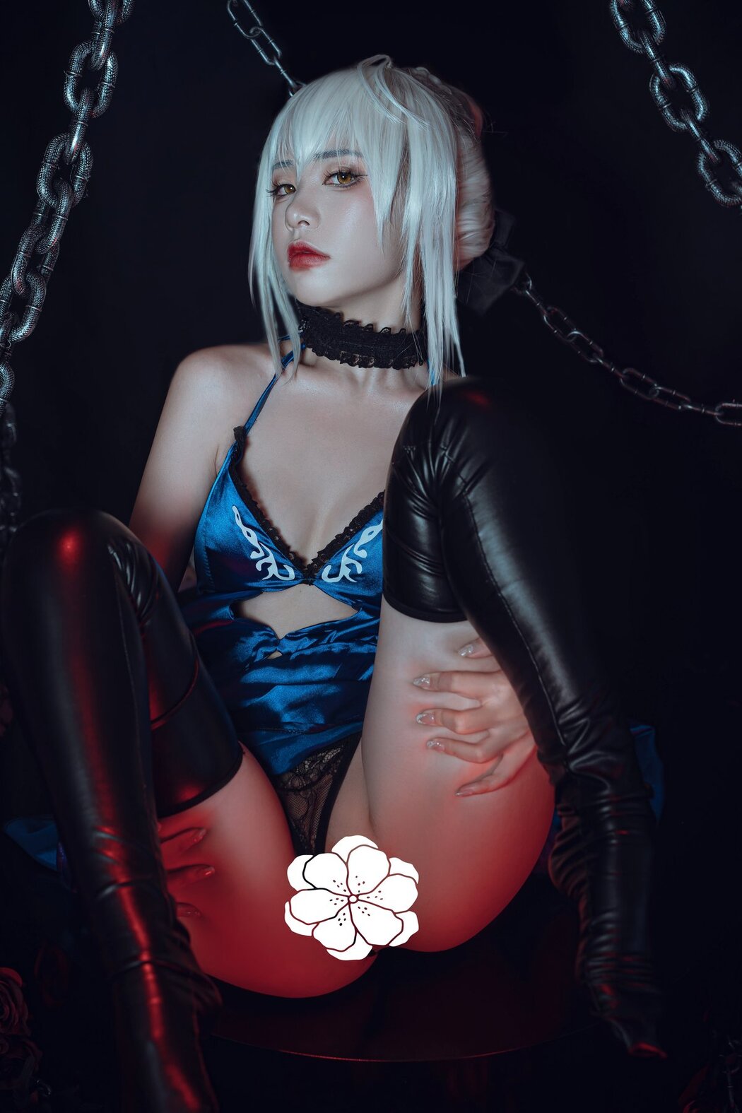 Coser@爆机少女喵小吉 Nekokoyoshi – Fate Stay Night 黑呆 Part1