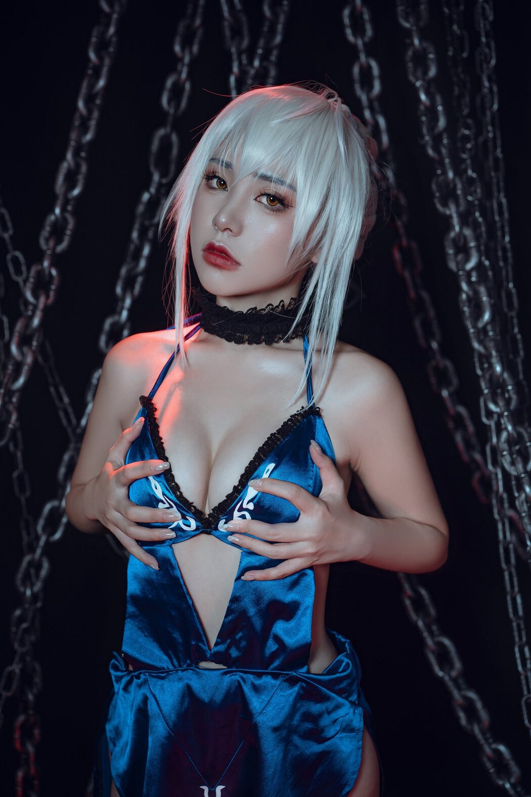 Coser@爆机少女喵小吉 Nekokoyoshi – Fate Stay Night 黑呆 Part1