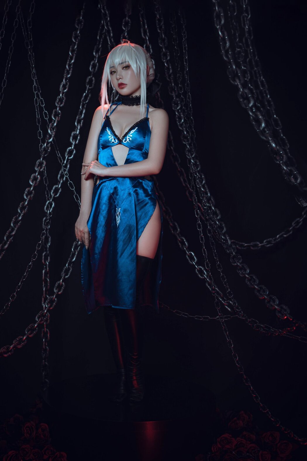 Coser@爆机少女喵小吉 Nekokoyoshi – Fate Stay Night 黑呆 Part1