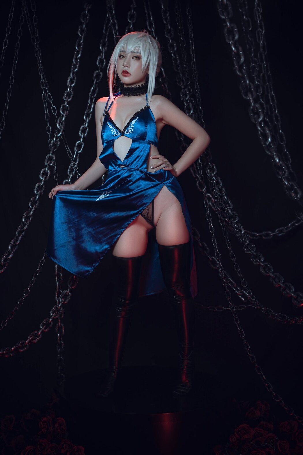 Coser@爆机少女喵小吉 Nekokoyoshi – Fate Stay Night 黑呆 Part1