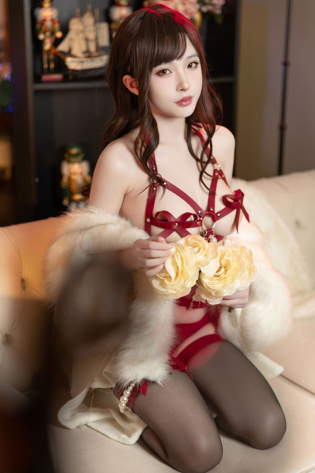 Coser@清水由乃 &#8211; 蝴蝶结礼物