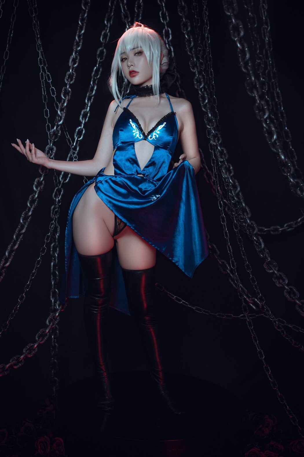 Coser@爆机少女喵小吉 Nekokoyoshi – Fate Stay Night 黑呆 Part1