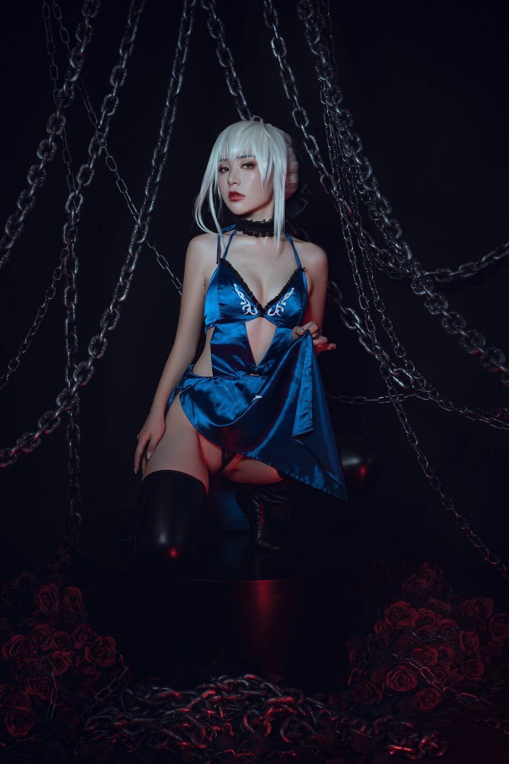 Coser@爆机少女喵小吉 Nekokoyoshi – Fate Stay Night 黑呆 Part1