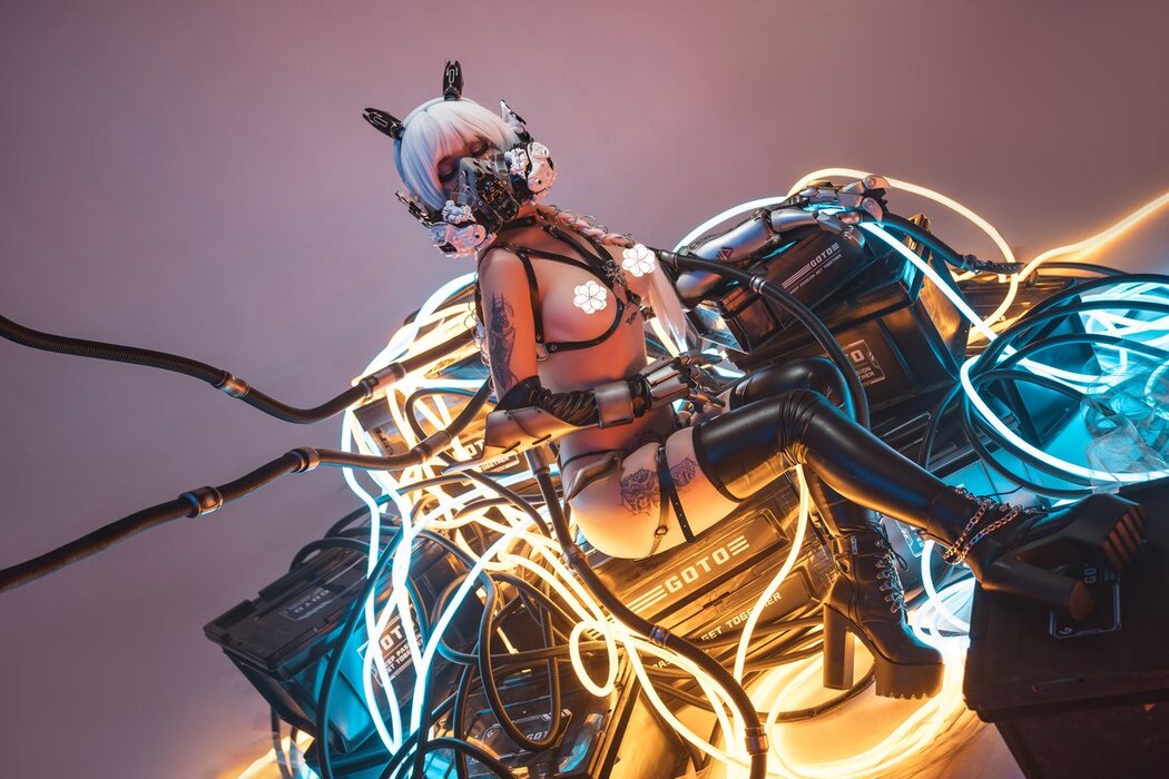 Coser@爆机少女喵小吉 Nekokoyoshi – 赛博朋克-超梦