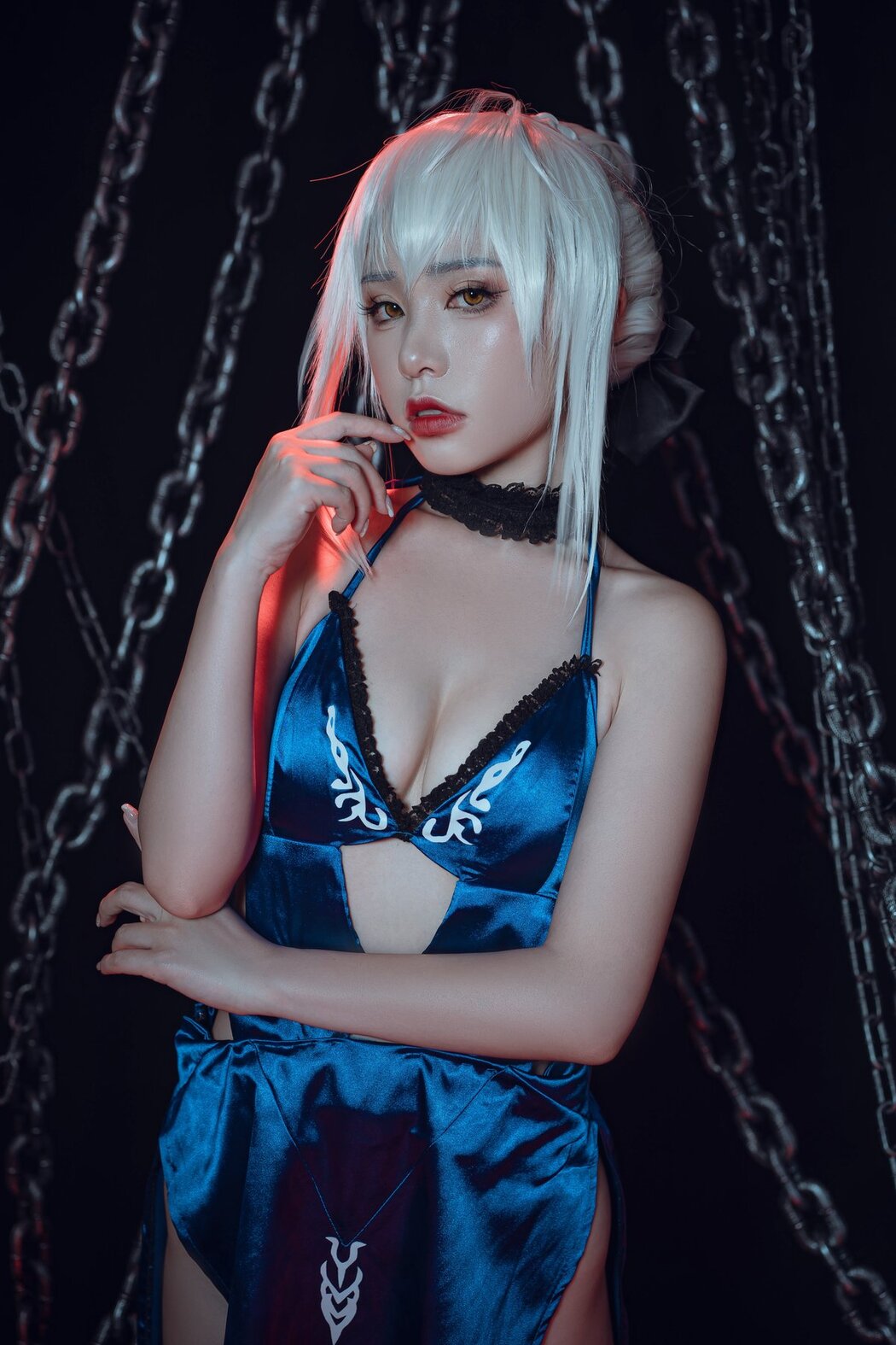Coser@爆机少女喵小吉 Nekokoyoshi – Fate Stay Night 黑呆 Part1