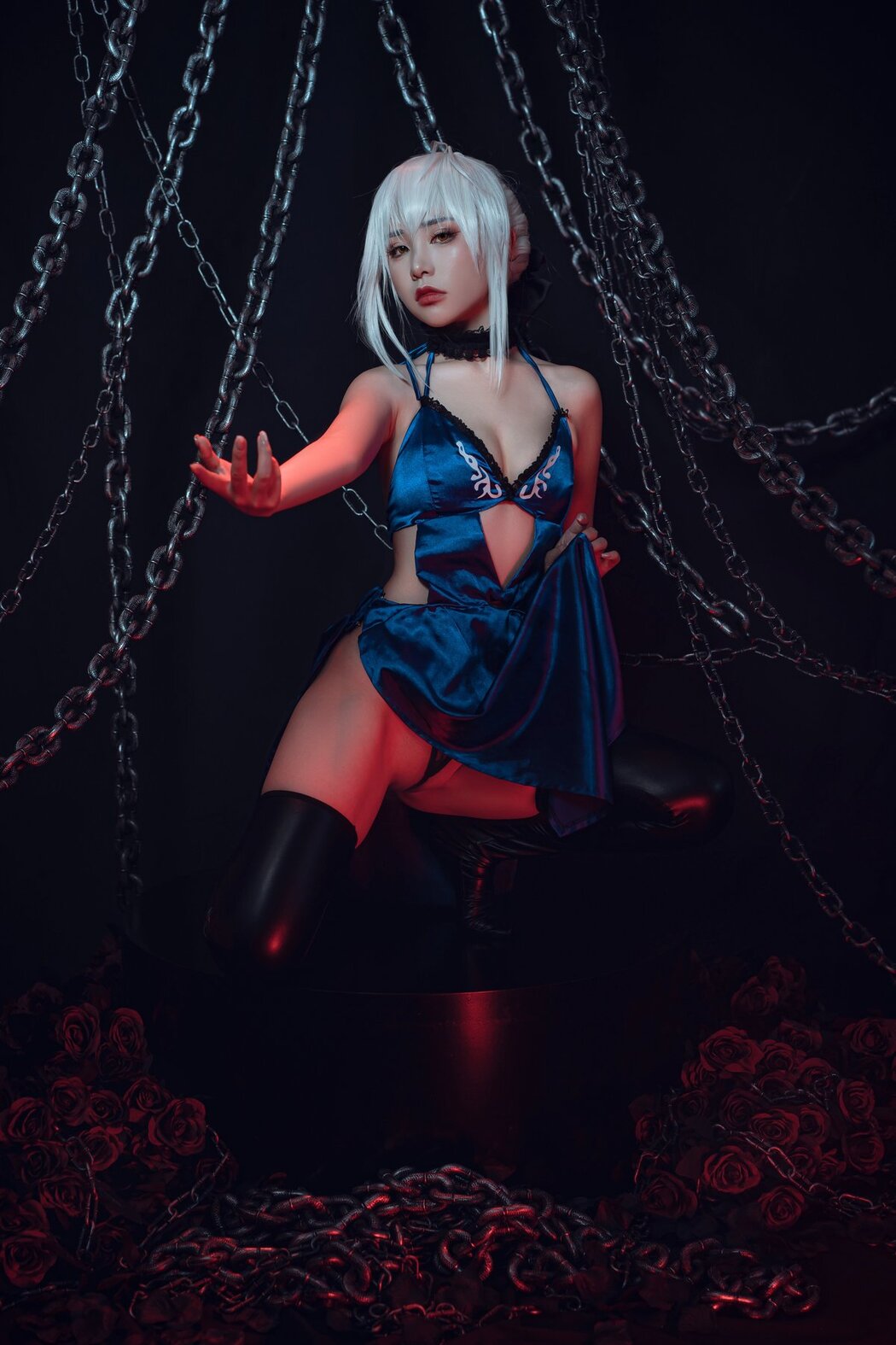 Coser@爆机少女喵小吉 Nekokoyoshi – Fate Stay Night 黑呆 Part1