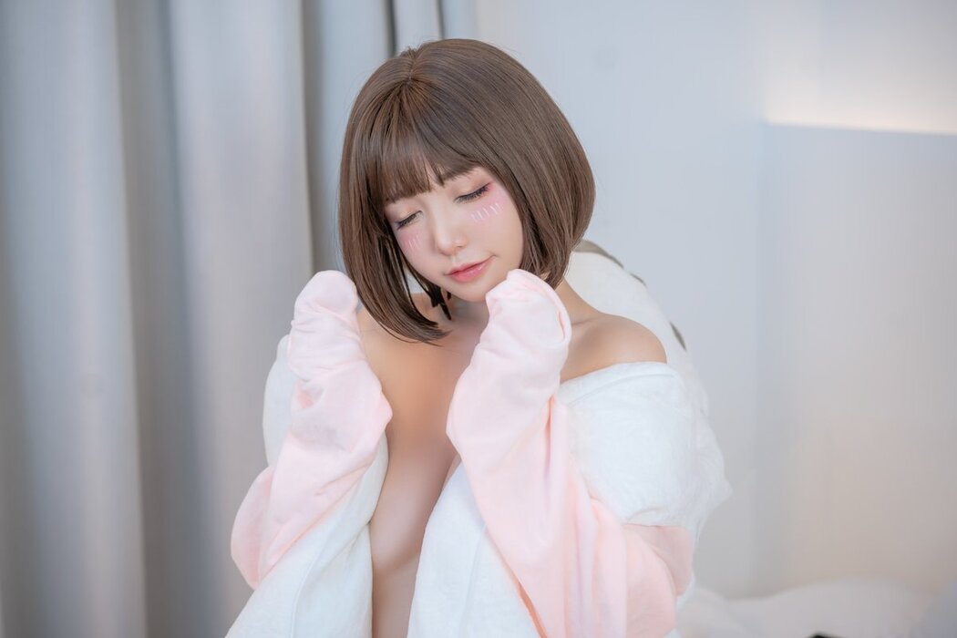 Coser@爆机少女喵小吉 Nekokoyoshi &#8211; 超合金 Naked Fish Suit
