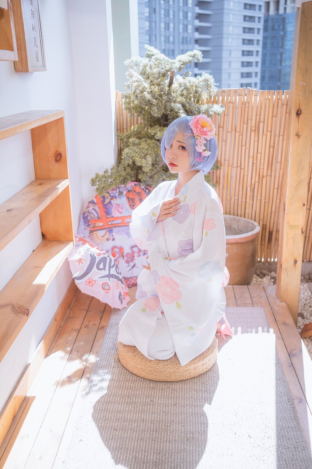 Coser@爆机少女喵小吉 Nekokoyoshi &#8211; 双子 拉姆蕾姆 Part1