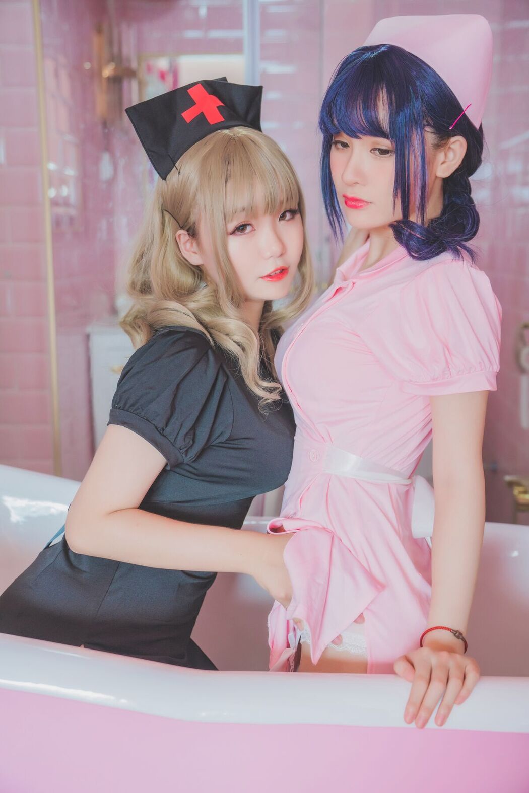 Coser@Yoko宅夏 And 小野妹子W And 白金Saki – 四人彼女 Part3