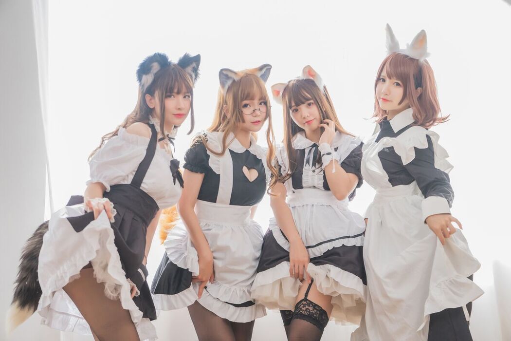Coser@Yoko宅夏 And 小野妹子W And 白金Saki – 四人彼女 Part1
