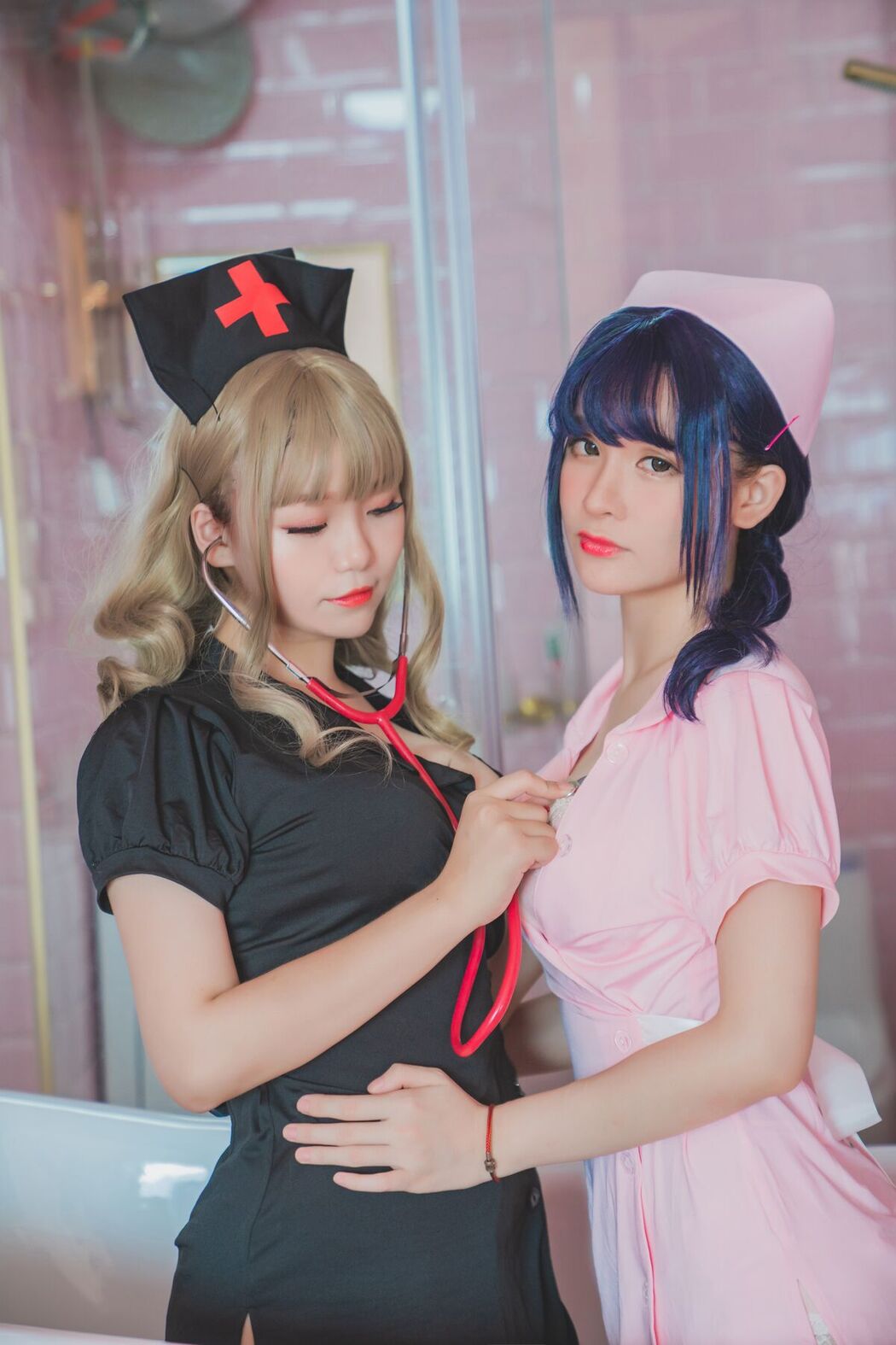 Coser@Yoko宅夏 And 小野妹子W And 白金Saki – 四人彼女 Part3