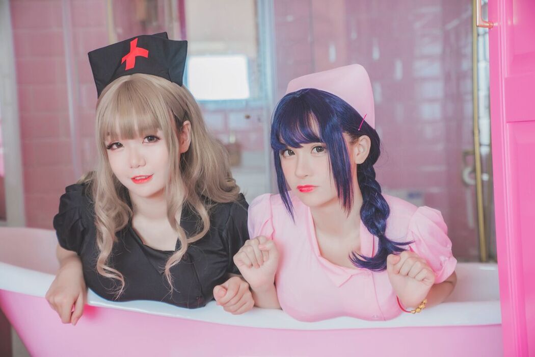 Coser@Yoko宅夏 And 小野妹子W And 白金Saki – 四人彼女 Part3