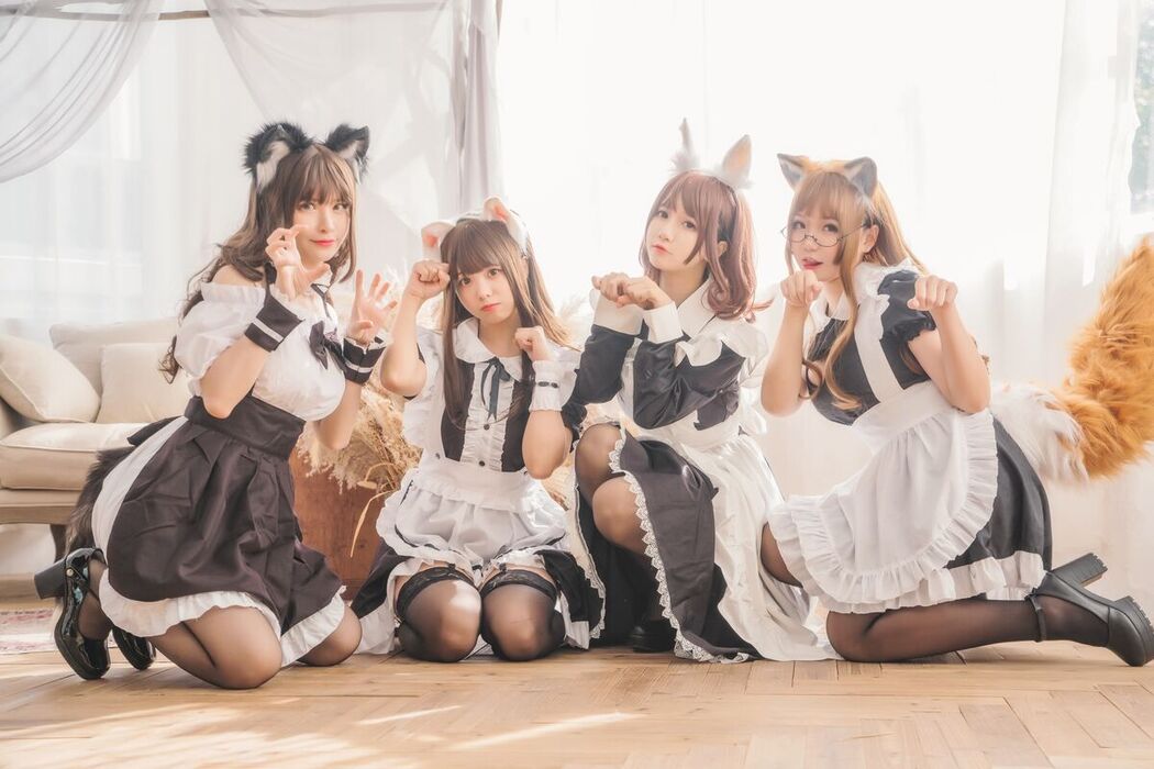 Coser@Yoko宅夏 And 小野妹子W And 白金Saki &#8211; 四人彼女 Part1
