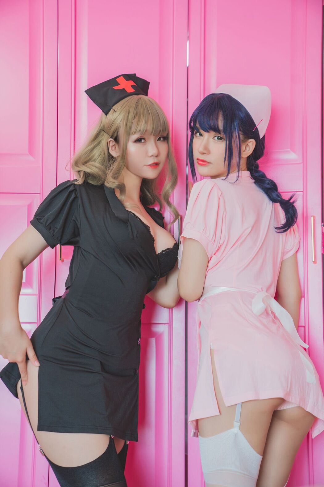 Coser@Yoko宅夏 And 小野妹子W And 白金Saki – 四人彼女 Part3